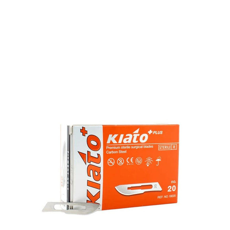 Kiato - Scalpel Blade #20 (for Handle 4) (100-PACK)