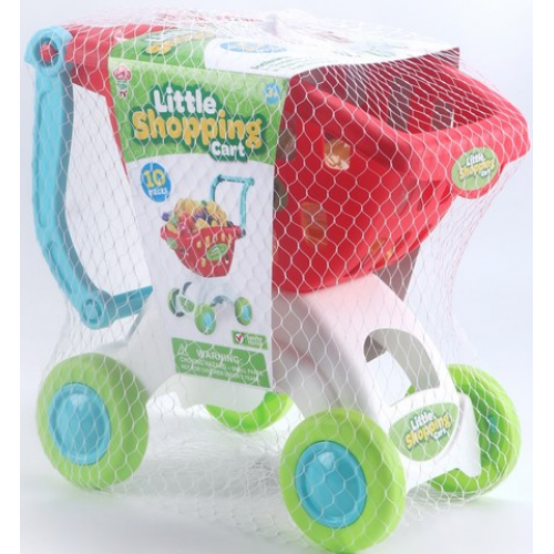 Lollipop - 10-Piece Little Shopping Cart Playset