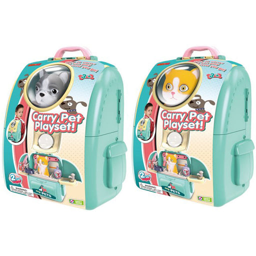 Lollipop – 2-in-1 Carry Pet Backpack Playset | Assorted