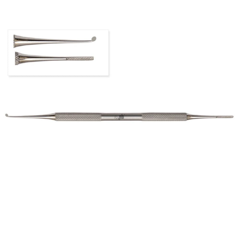 MBI - Nail Excavator Round Edge and Black File Size | 13 cm