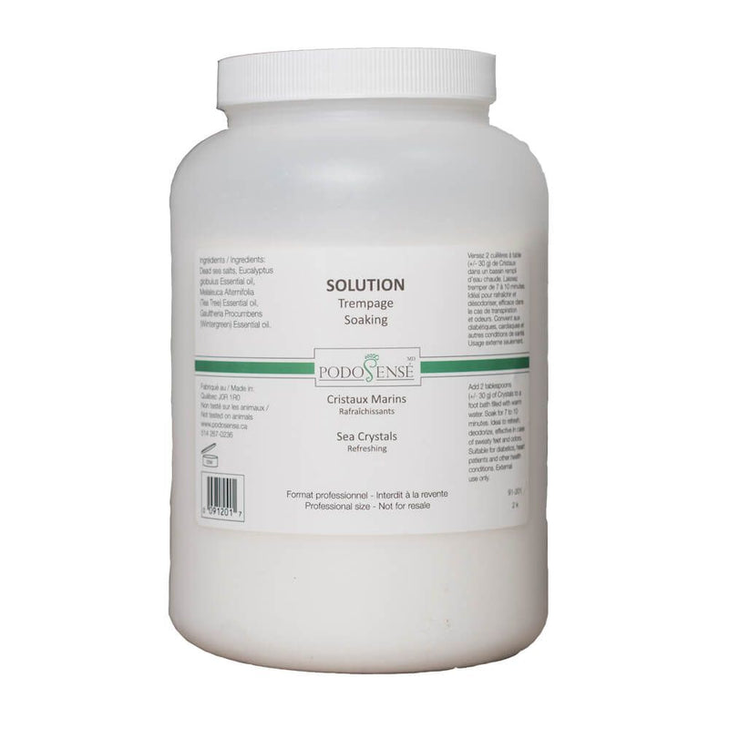 PodoSense - Solution Sea Crystals Refreshing Eucalyptus & Wintergreen 2 Kg