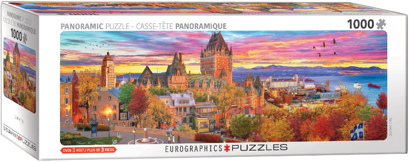 Eurographics - 1000 Piece Panoramic Puzzle - Quebec City