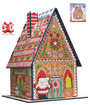 Eurographics - 3D Jigsaw Puzzle - Gingerbread House