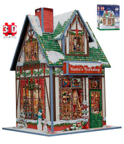 Eurographics - 3D Jigsaw Puzzle - Santa's Workshop