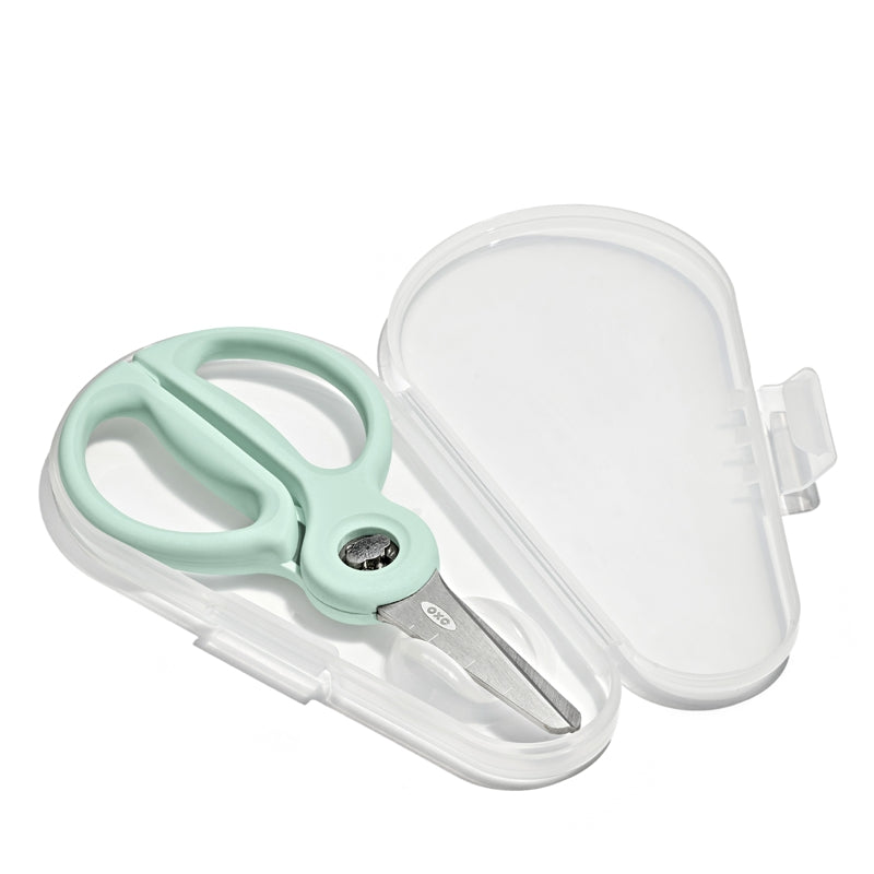 Oxo Tot - ON-THE-GO FOOD SCISSORS WITH CASE - OPAL