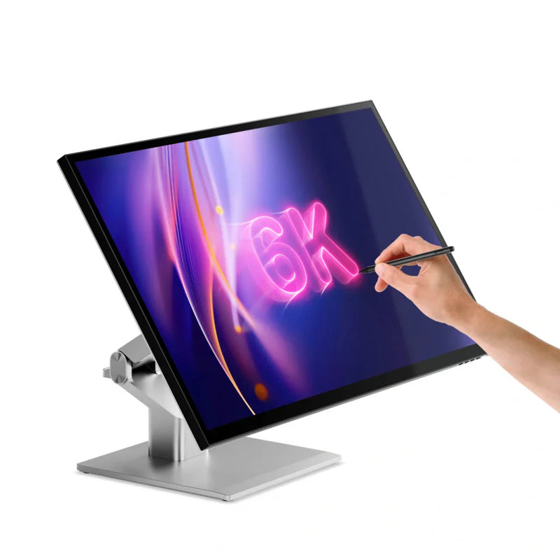 Alogic - Alogic Monitor 32in Clarity Touch UHD 6K 10 Point Multi-touch 2x HDMI 1x DisplayPort with 95W PD - Fold Stand