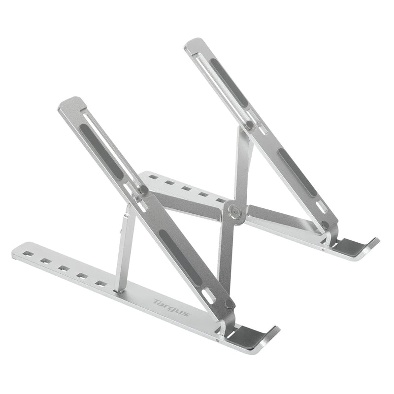 Targus - Targus Laptop/Tablet Portable Stand Ergonomic Aluminum Fits 10 - 15in Screens Foldable with Pouch - Silver
