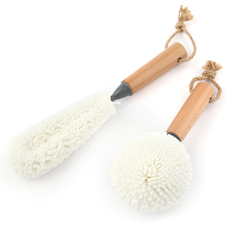 Danesco - Glass & Bottle Cleaning Brushes - set of 2