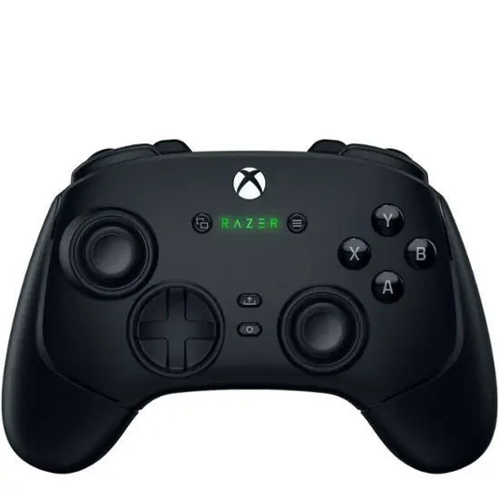 Razer - Gaming Controller Wireless Wolverine V3 Pro 8K PC TMR Thumbsticks with Swappable Caps 6 Remappable Buttons HyperTriggers - Black