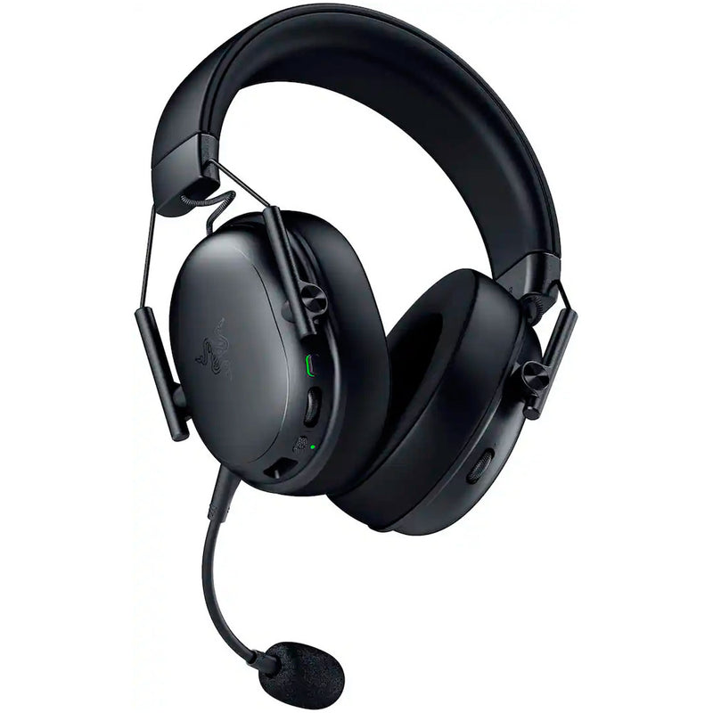 Razer - Gaming Headset Wireless BlackShark V3 X HyperSpeed with Detachable HyperClear Cardioid Mic TriForce 50MM Drivers Bluetooth/2.4GHz/USB 7.1 Surround Sound - Black
