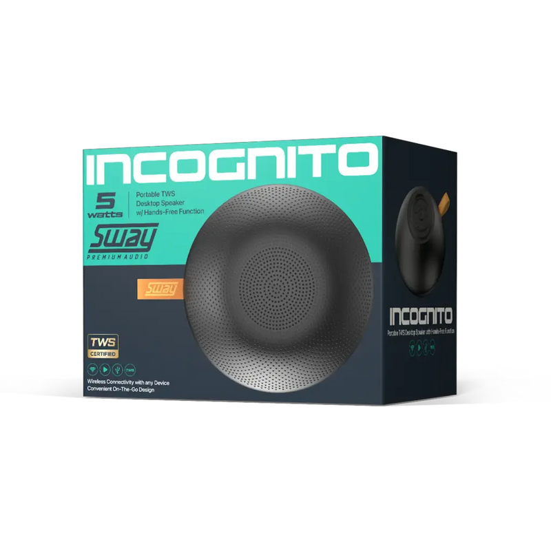 Sway - Speaker Incognito 5W Media - Black