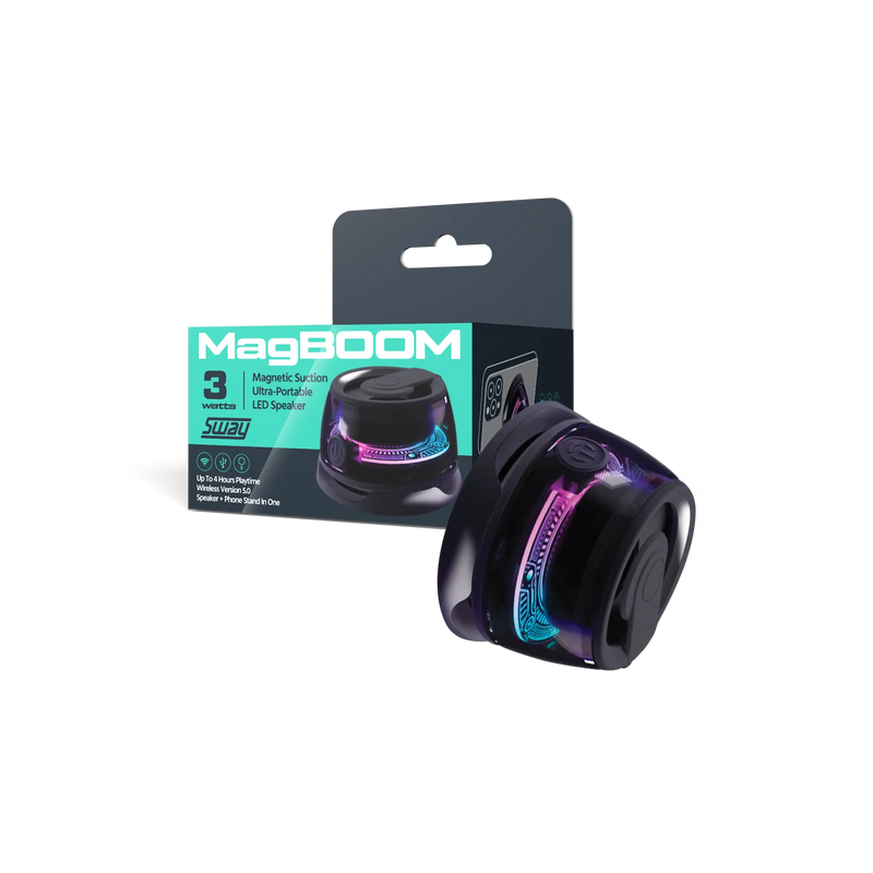 Sway - Speaker MagBoom LED Magnetic 3W