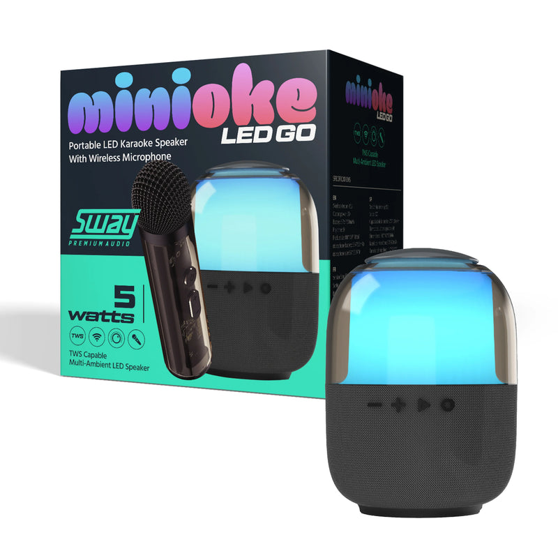 Sway - Speaker Minioke LED Go