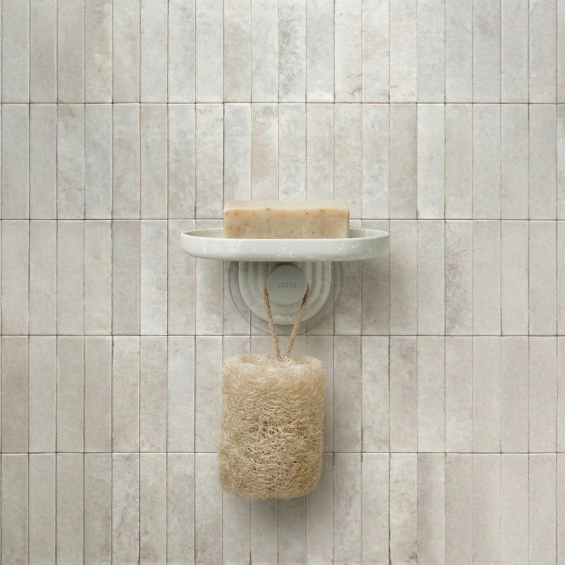 UMBRA - Nami Adhesive Soap Dish Ocean Materials