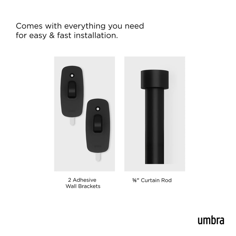 UMBRA - Cappa Adhera Curtain Rod