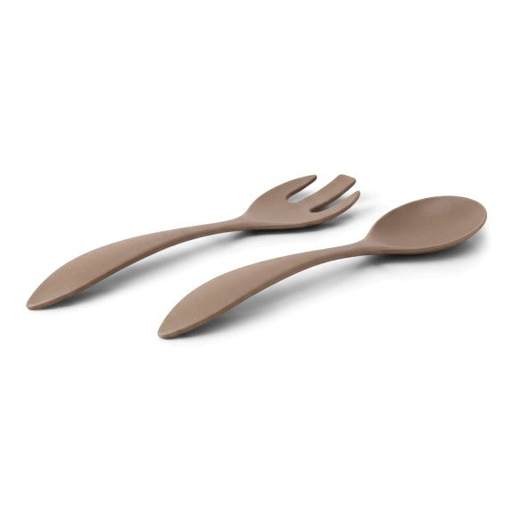 Brilliant - rPET Collection, Club Taupe Salad Server Set