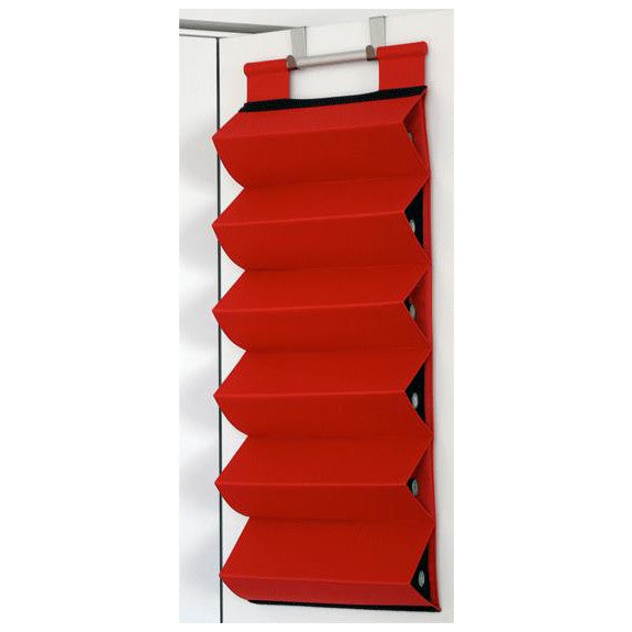 Brilliant - Zebag 6-Bottle Wine Bag, Red