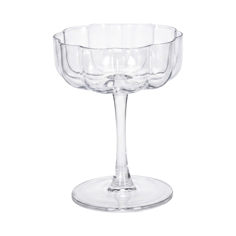 Brilliant - Flower Coupe Clear Set of 2