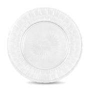 Brilliant - Scallop Glass Charger Plate 33 cm, Set of 4