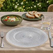Brilliant - Soleil Glass Charger Plate 33 cm, Set of 4