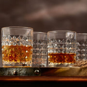 Brilliant - Diamond Old Fashioned Glass 250 ml, Set of 4