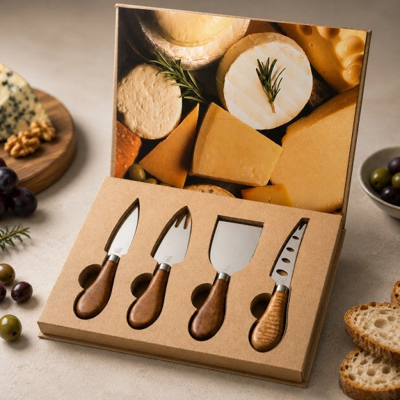 Brilliant - Regali Cheese Knife Set of 4