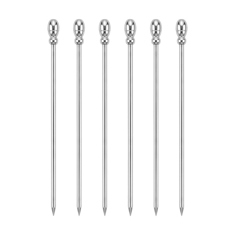 Brilliant - Regali Stainless Steel Cocktail Pick Set of 6