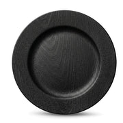 Brilliant - Black Wood Charger Plate 33 cm, Set of 4