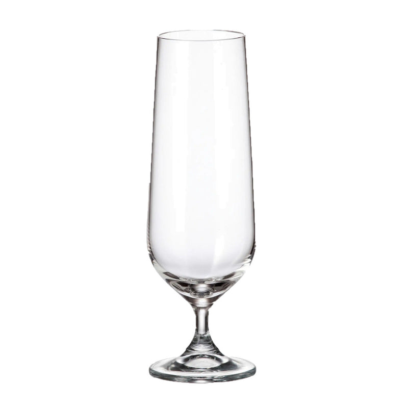 Crystalite Bohemia - Apus / Strix Stemmed Beer Glass 380 ml, Set of 6