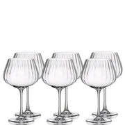 Crystalite Bohemia - Columba Optic Universal Stemmed Wine Glass 640 ml, Set of 6