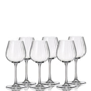 Crystalite Bohemia - Columba Optic Universal Stemmed Wine Glass 400 ml, Set of 6