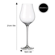 Crystalite Bohemia - Limosa Stemmed Porto Glass 250 ml, Set of 6
