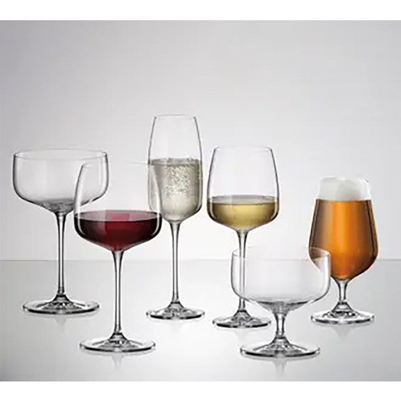 Crystalite Bohemia - Anas Stemmed White Wine Glass 380 ml, Set of 6