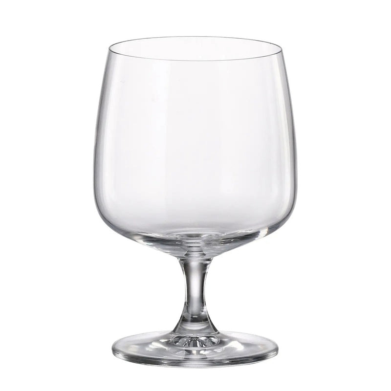 Crystalite Bohemia - Anas Stemmed Brandy Glass 375 ml, Set of 6