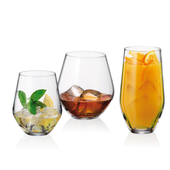 Crystalite Bohemia - Michelle/Grus Highball 400 ml Set of 6
