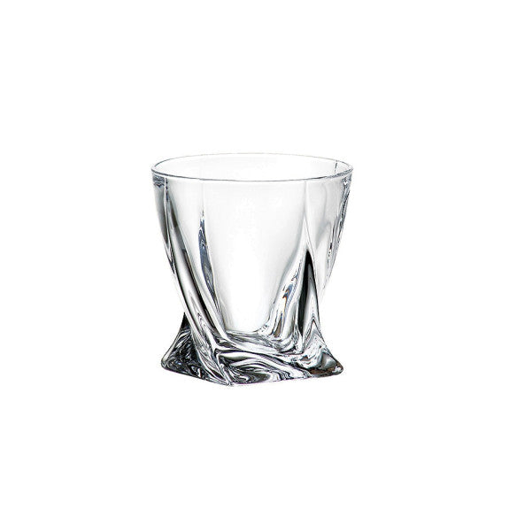 Crystalite Bohemia - Quadro 5 Piece Whiskey Set