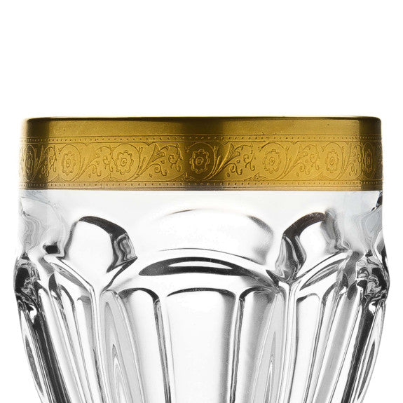 Crystalite Bohemia - Safari Gold Red Wine / Goblet 290 ml Set of 6