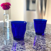 Duralex - Duralex Picardie Sapphire Glass Tumblers 250 ml, Set of 4