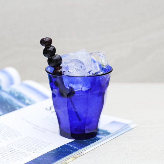 Duralex - Duralex Picardie Sapphire Glass Tumblers 250 ml, Set of 4