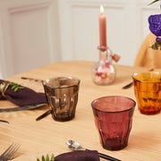Duralex - Duralex Picardie Plum Glass Tumbler 250 ml, Set of 4
