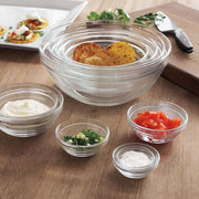 Duralex - Duralex Lys Stackable 9 Piece Assorted Bowl Set