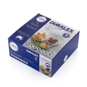 Duralex - Duralex Lys Stackable 9 Piece Assorted Bowl Set