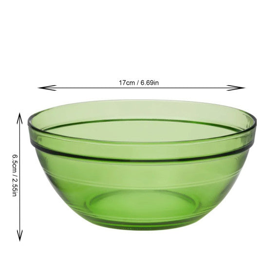 Duralex - Duralex Lys Green Stackable Bowl 17 cm, Set of 6
