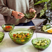 Duralex - Duralex Lys / Gigogne Green Stackable Bowl 20.5 cm, Set of 6