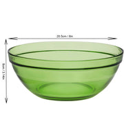 Duralex - Duralex Lys / Gigogne Green Stackable Bowl 20.5 cm, Set of 6
