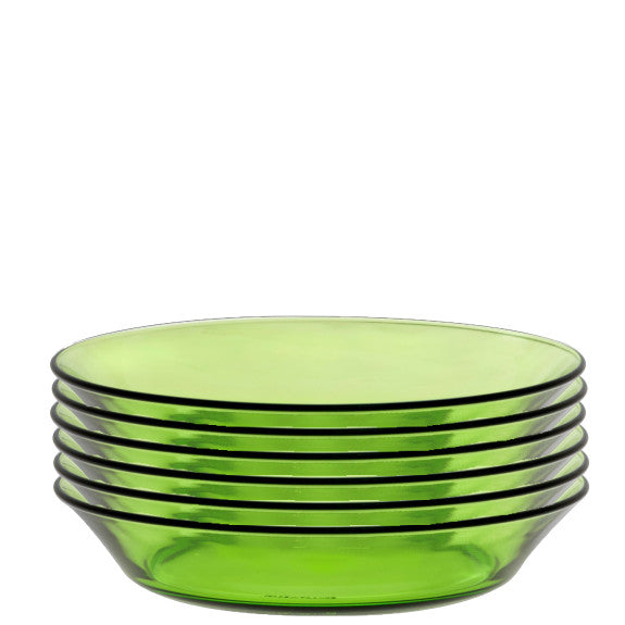 Duralex - Duralex Lys Green Green Bowl 19 cm, Set of 6