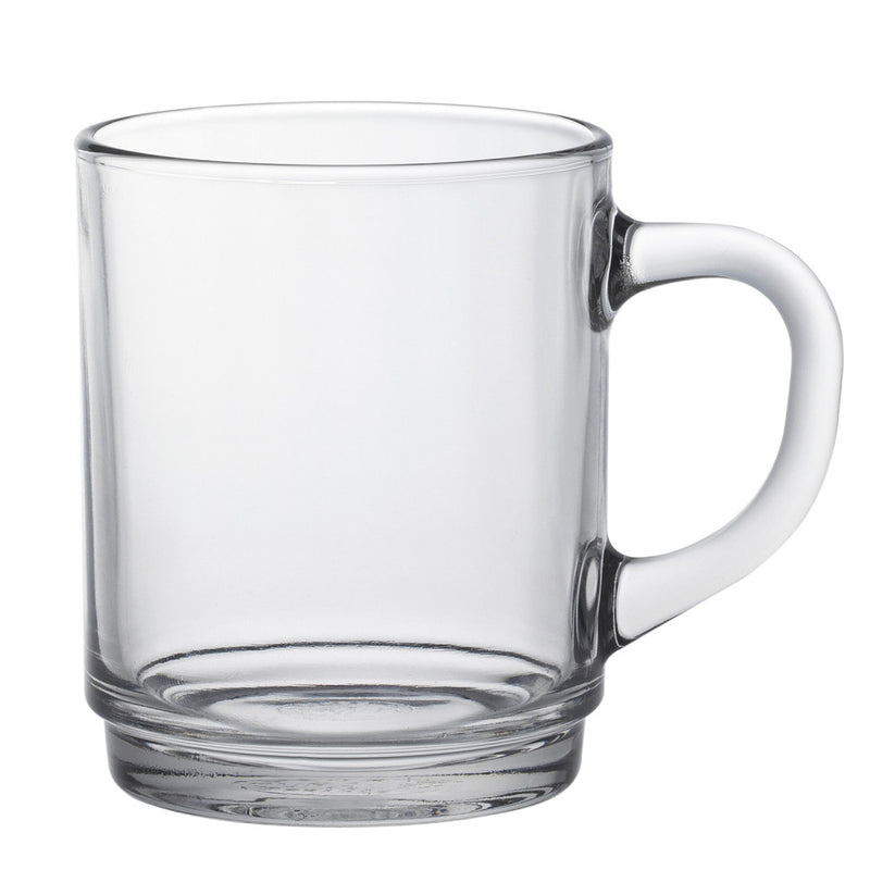 Duralex - Duralex Versailles Clear Mug 260 ml, Set of 6
