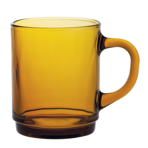 Duralex - Duralex Versailles Amber Mug 260 ml, Set of 6
