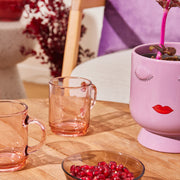 Duralex - Duralex Versailles Rose Mug 260 ml, Set of 6