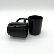 Duralex - Duralex Versailles Black Mug 260 ml, Set of 6